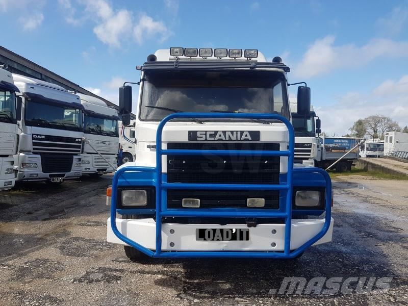 Scania 142H Oldtimer - Original Tractor Head with Nose Ca Camiones tractor