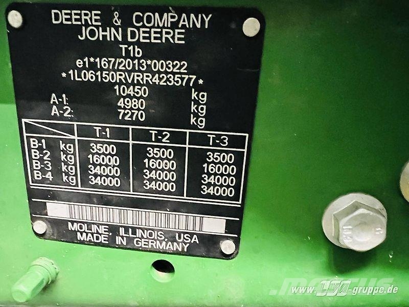 John Deere 6R 150 Traktori