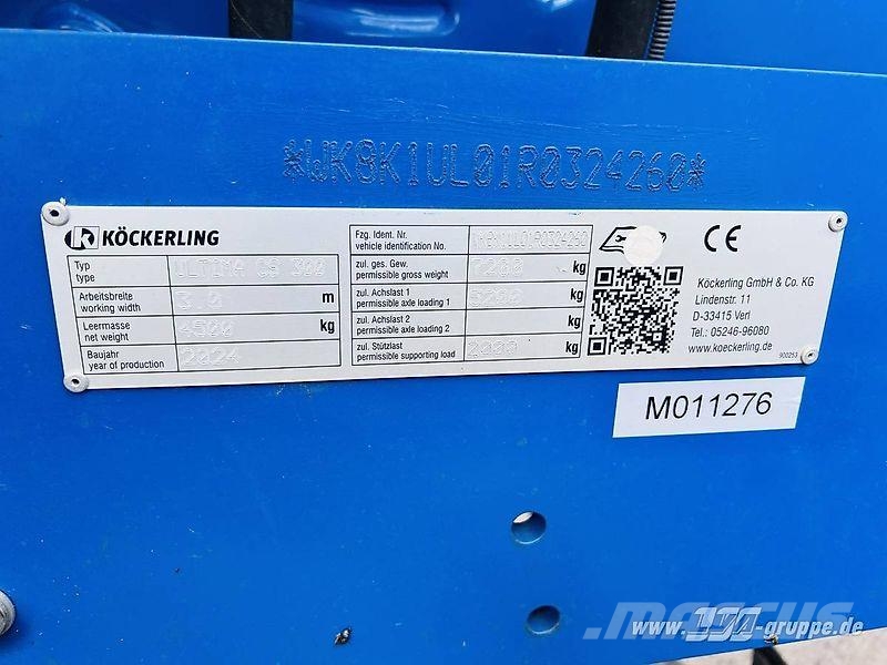 Köckerling Ultima CS 300 条播机