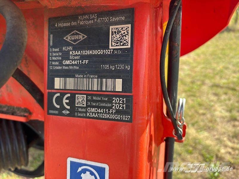 Kuhn GMD 4411 FF Çayir biçme makinalari