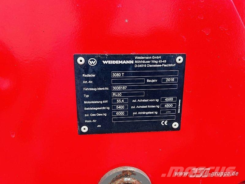 Weidemann 3080 T Construction - Autres