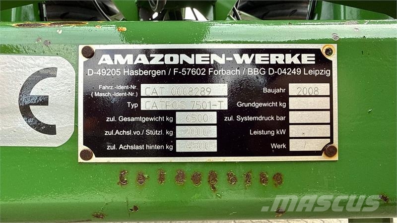 Amazone Catros 7501-T Disc harrows