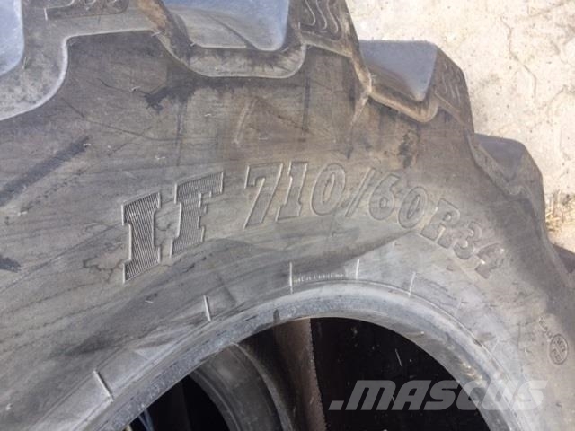 BKT IF 710/60 R34 og IF 900/60 R42 710/60 R 34 Padangos, ratai ir ratlankiai