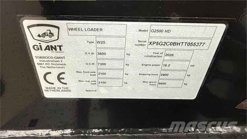 GiANT G2500 HD Mini nakladalci