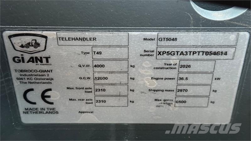 GiANT GT5048 텔러 핸들러