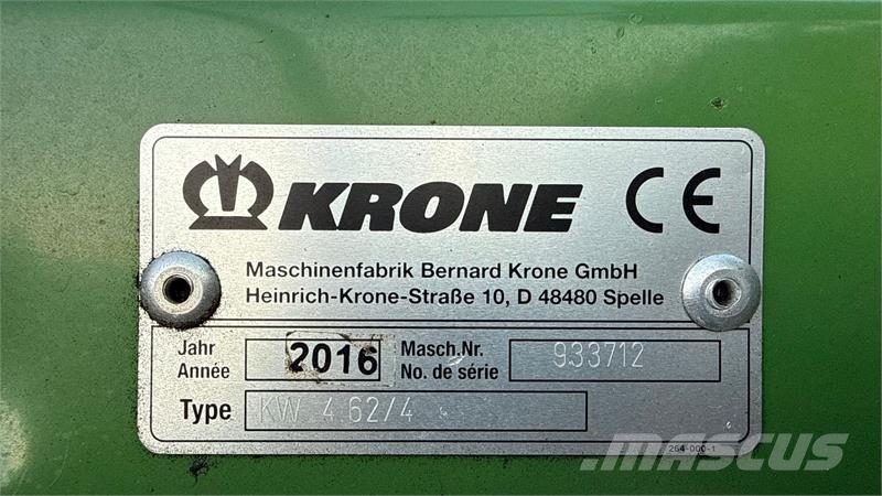 Krone KW 4.62/4 مكابس وميبسات التبن