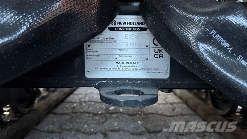 New Holland E15X-electric Mini ekskavatori < 7 t