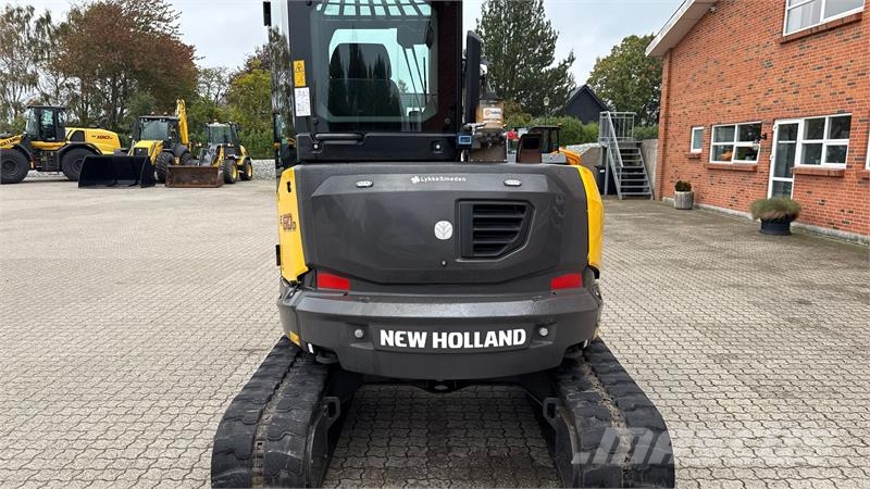 New Holland E60D + Engcon EC206 Bagri goseničarji