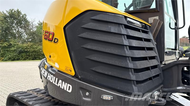 New Holland E60D + Engcon EC206 Bagri goseničarji