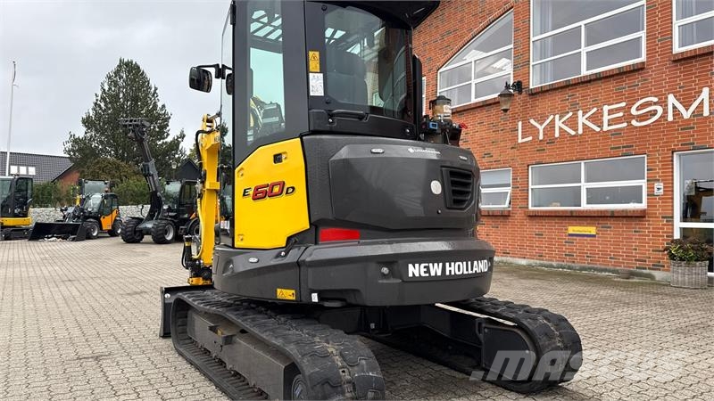 New Holland E60D + Engcon EC206 Bagri goseničarji