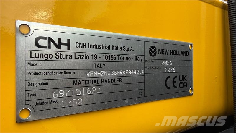 New Holland TH6.36 Plus Teleskooplaadurid