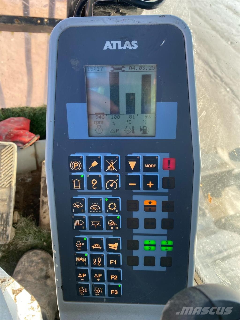 Atlas 200 MH Stroje pro manipulaci s odpadem