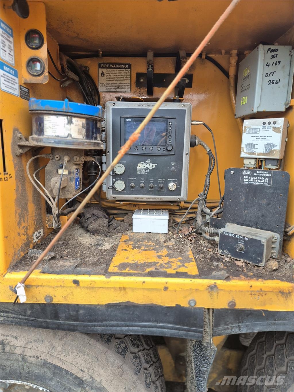 Bandit Beast 3680 Waste Shredders
