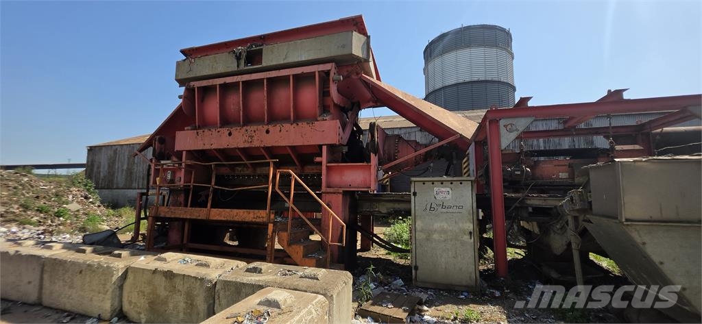 Bano 3590 Single-shaft Shredder Deler til avfallsknusere