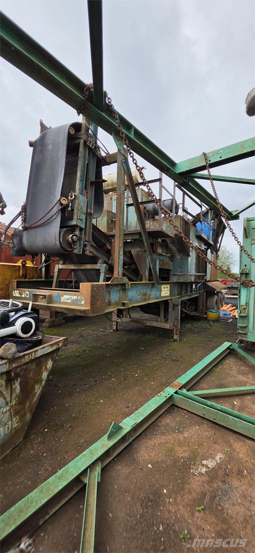 Brown Lenox 90cm x 130cm Jaw Crusher Afvalverwerking / recycling & groeve onderdelen