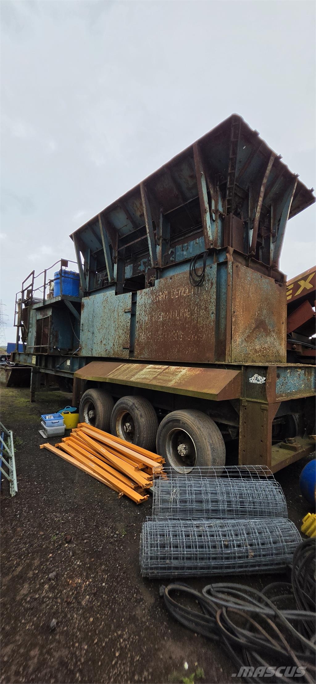Brown Lenox 90cm x 130cm Jaw Crusher Afvalverwerking / recycling & groeve onderdelen