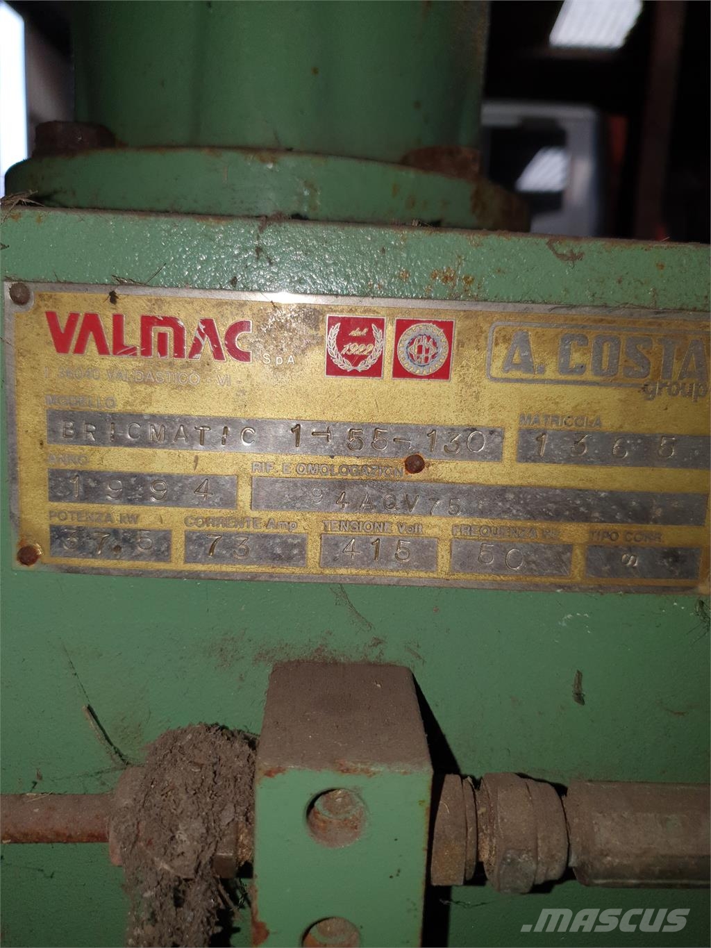  Coster Wood Briquetting Machine Muut koneet