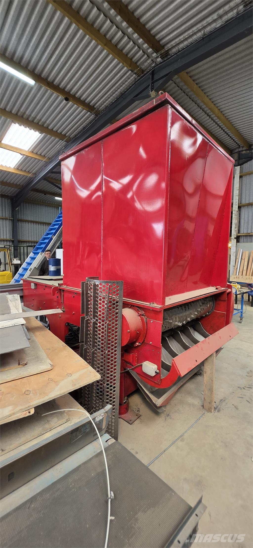 Dragon Roto Grind Shredder Motoren und Getriebe