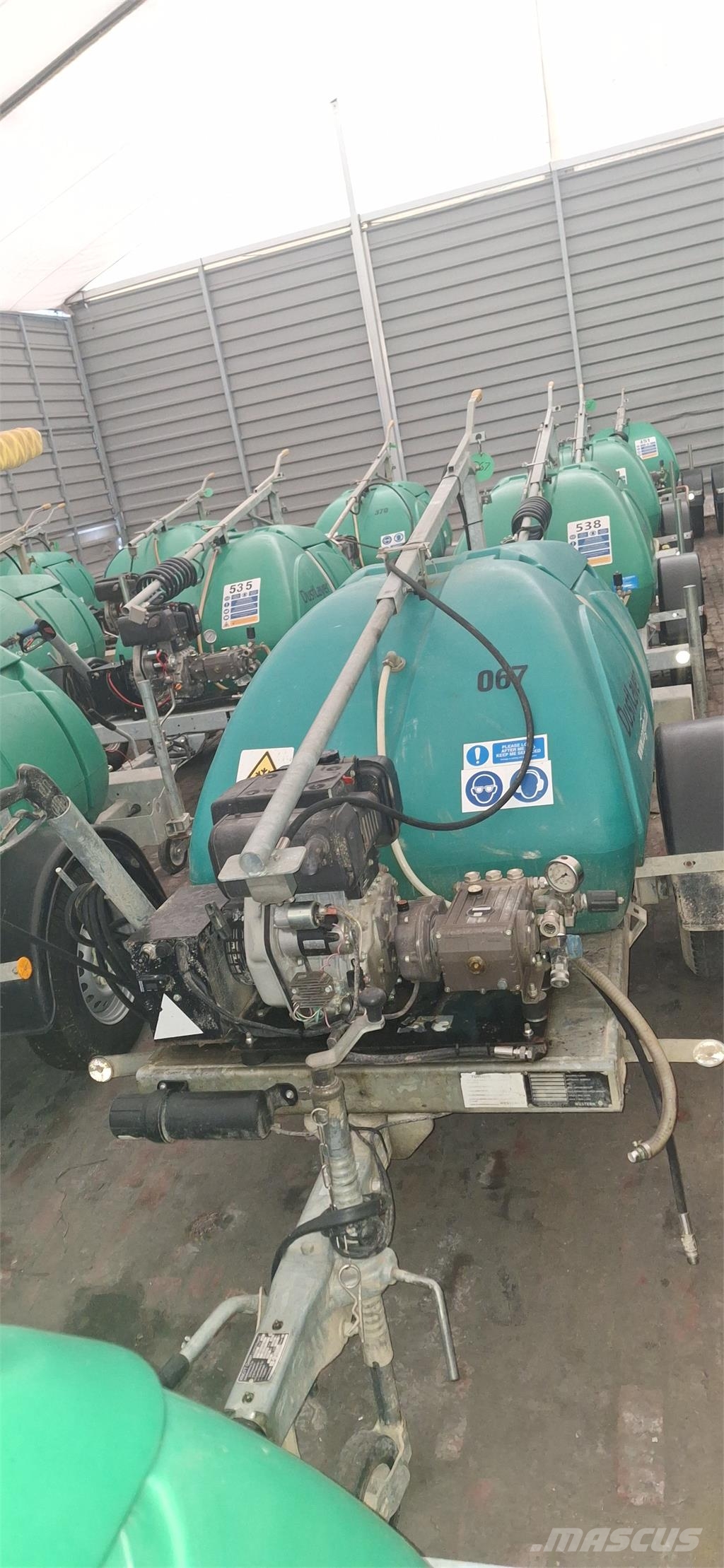  DustLayer Mobile Dust Suppression Unit 石料回收设备