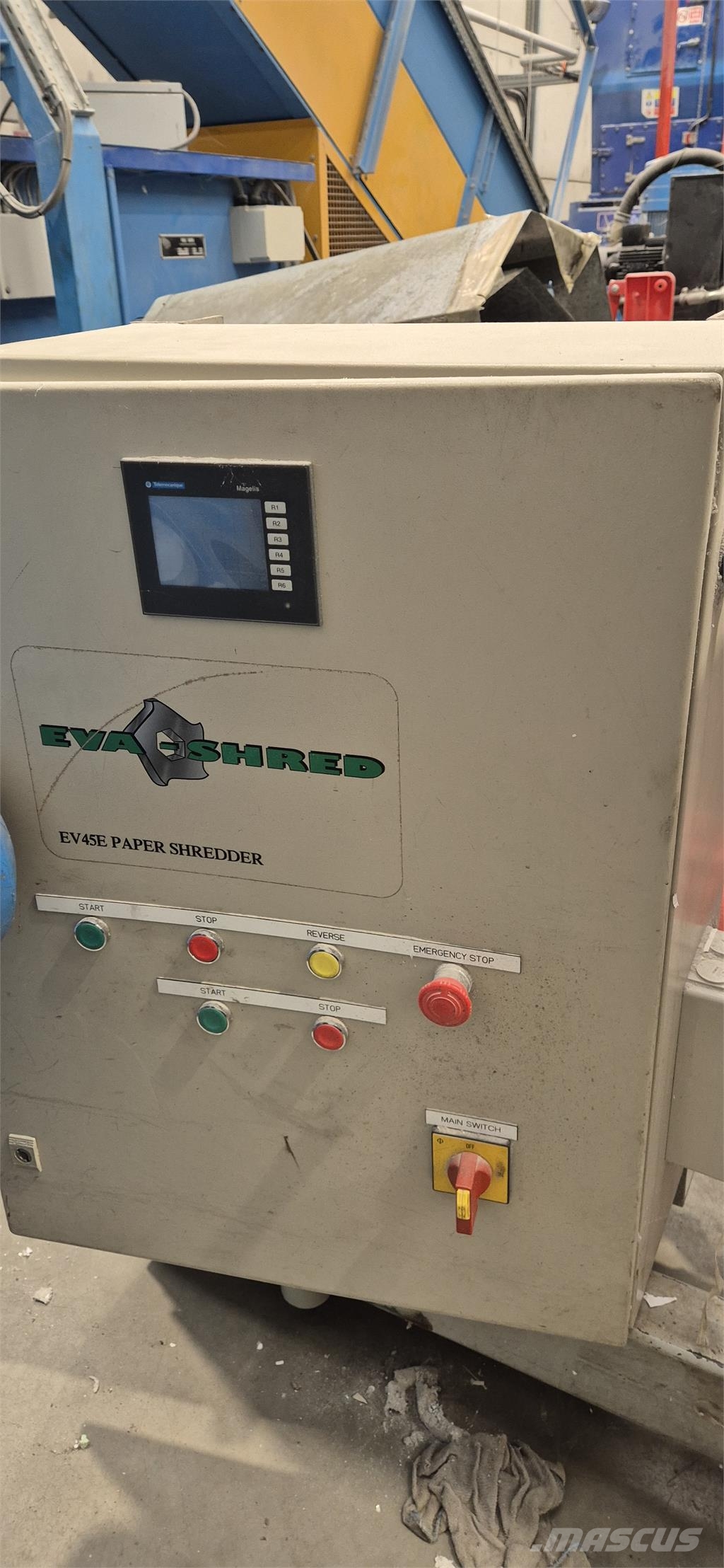 Evashred EV 45E 石料回收设备