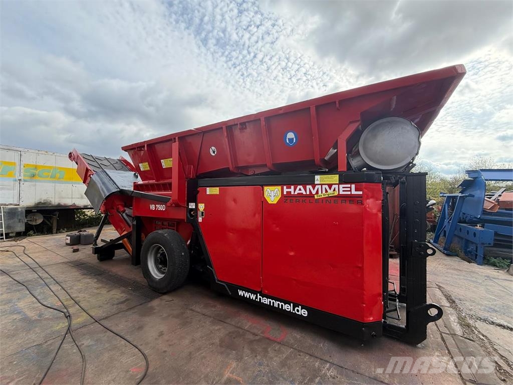 Hammel VB 750 D Trituratori di rifiuti