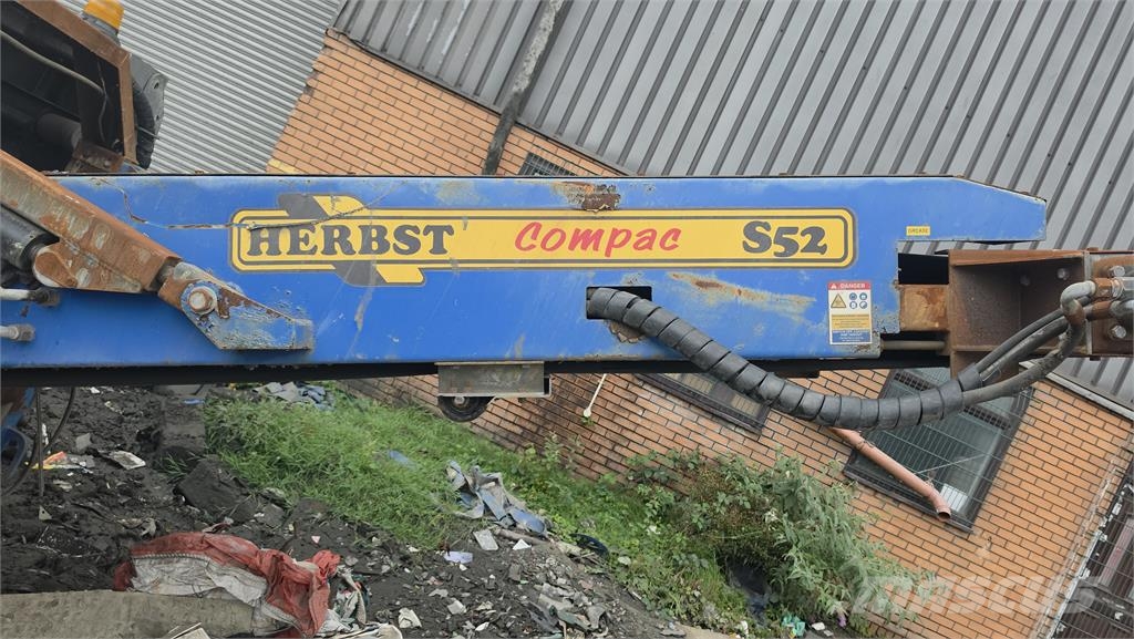 Herbst Compac S52 Screener Hulladék/Újrahasznosító berendezések alkatrészei