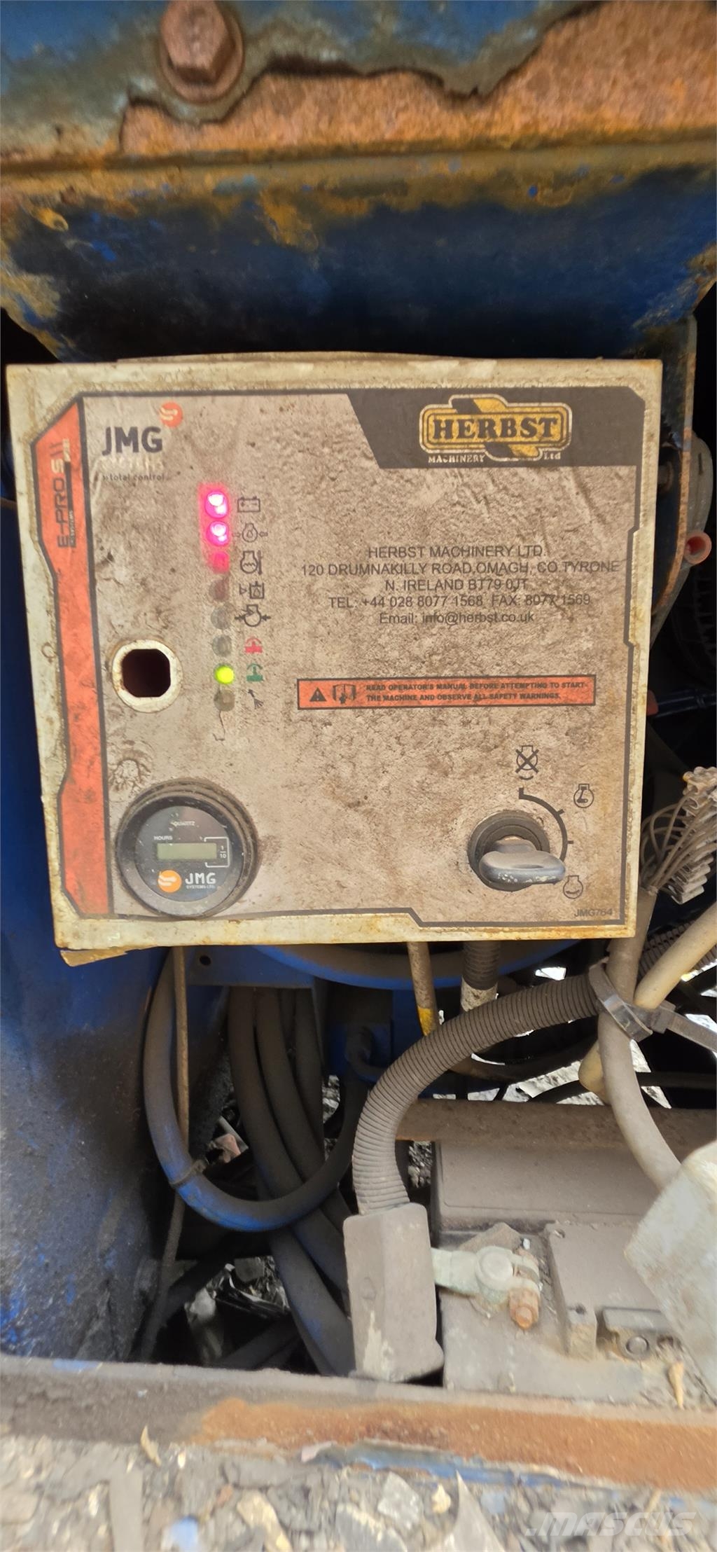 Herbst Compac S52 Screener Hulladék/Újrahasznosító berendezések alkatrészei