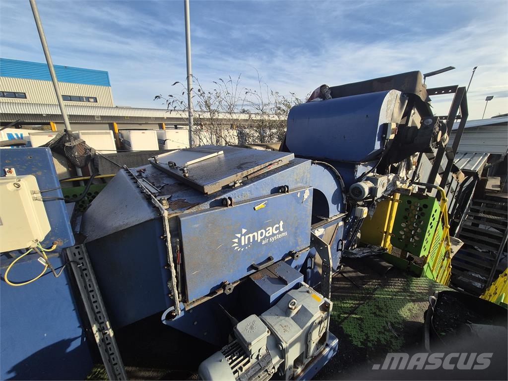 Impact Air Systems Zig Zag Classifier معدة فرز -> معدة فرز المخلفات