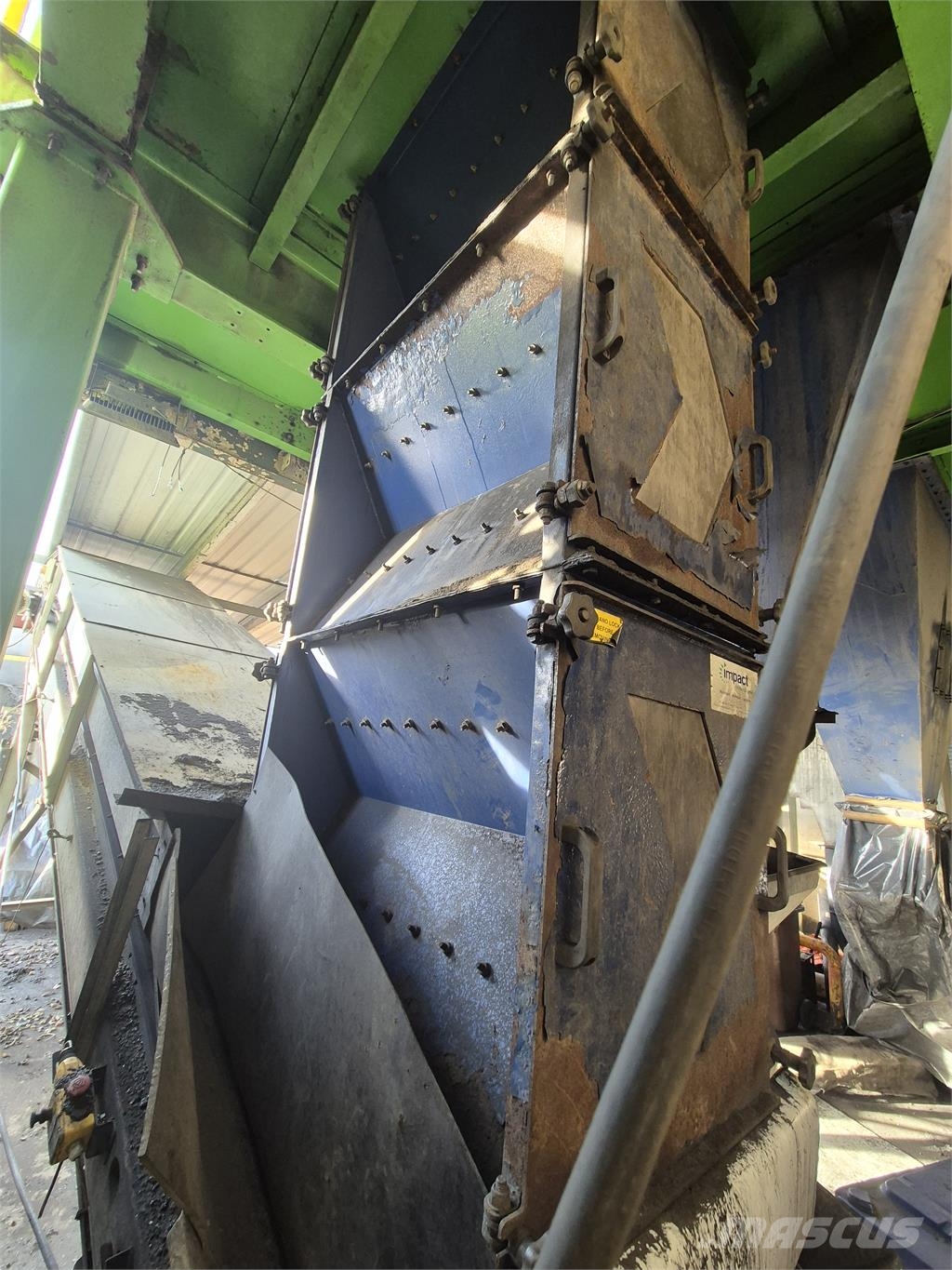 Impact Air Systems Zig Zag Classifier معدة فرز -> معدة فرز المخلفات