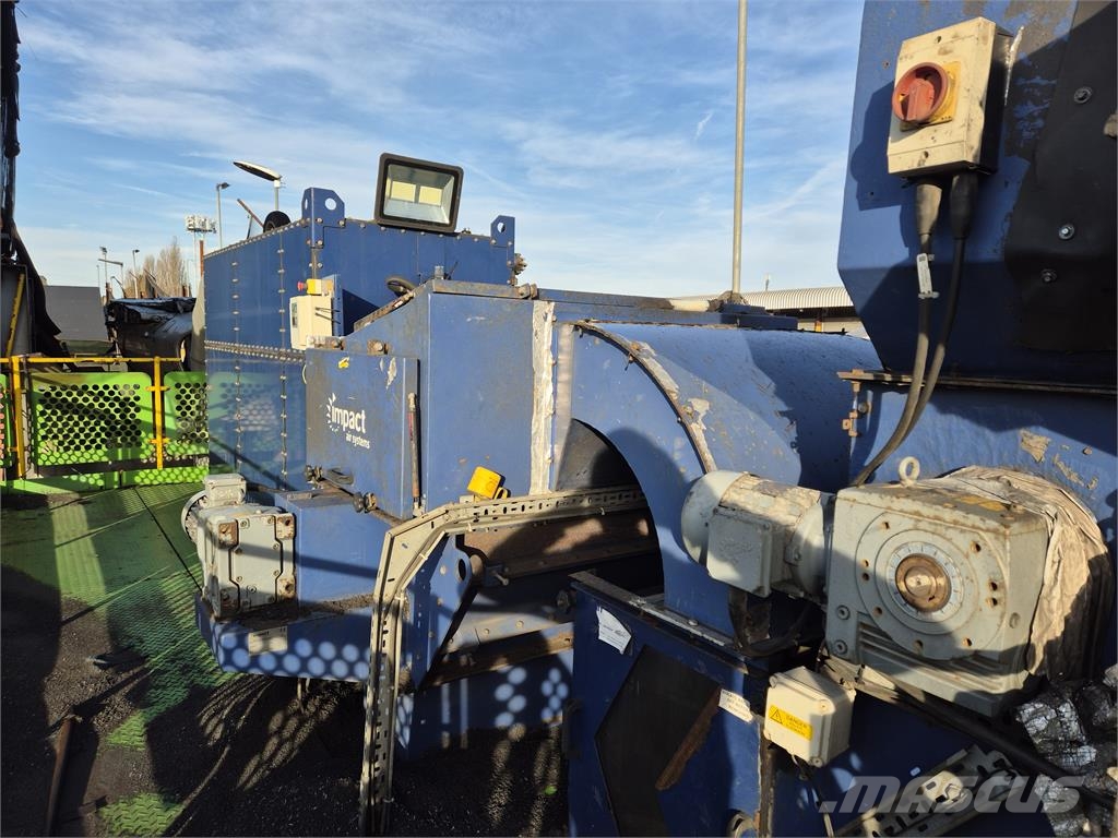 Impact Air Systems Zig Zag Classifier معدة فرز -> معدة فرز المخلفات