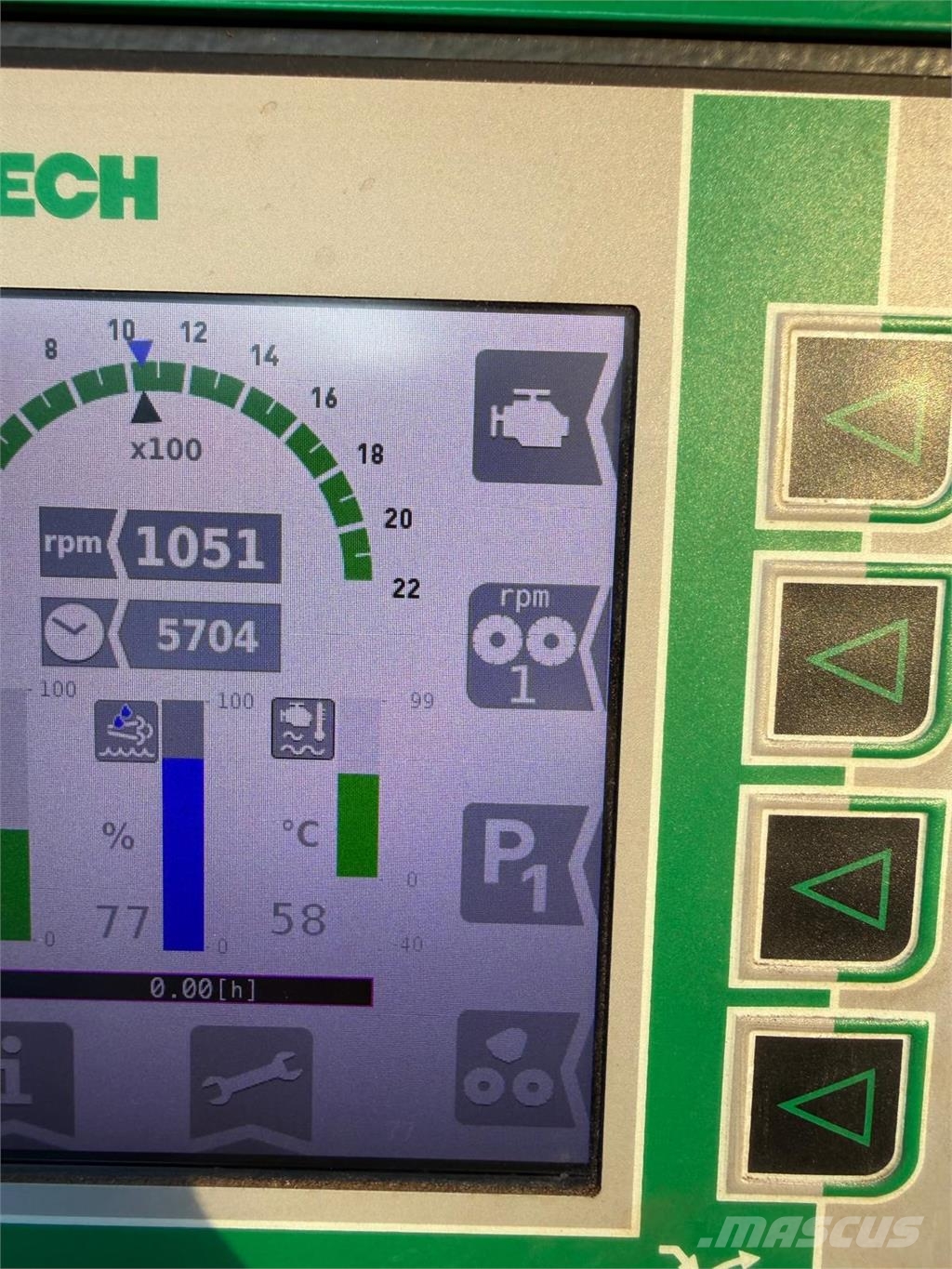 Komptech Crambo 5200 Direct Motory a jiné součásti