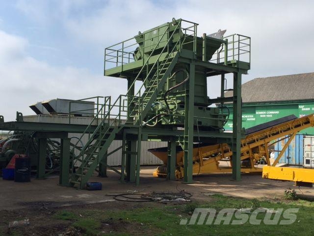 Lindemann Roto Shear 60 آلات تمزيق المخلفات