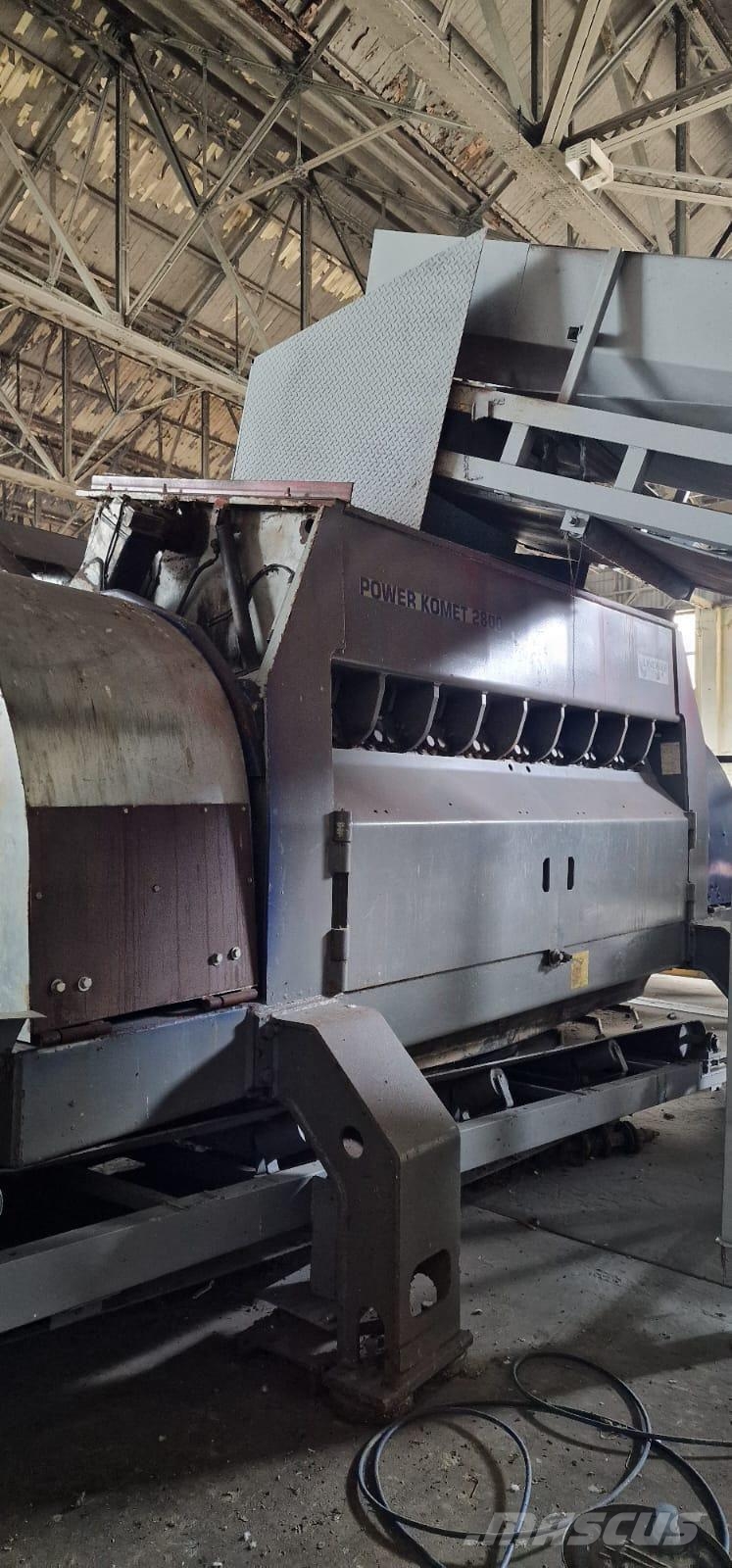 Lindner Komet 2800 Τεμαχιστές αποβλήτων