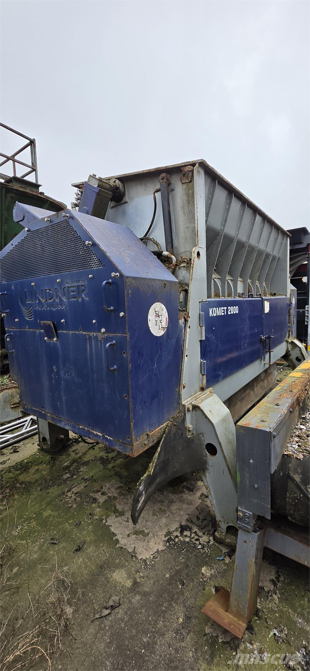 Lindner Komet 2800 Τεμαχιστές αποβλήτων