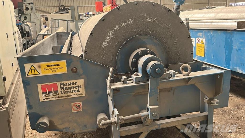 Master Magnets Con Current Wet Drum Magnetic Separator معدة فرز -> معدة فرز المخلفات