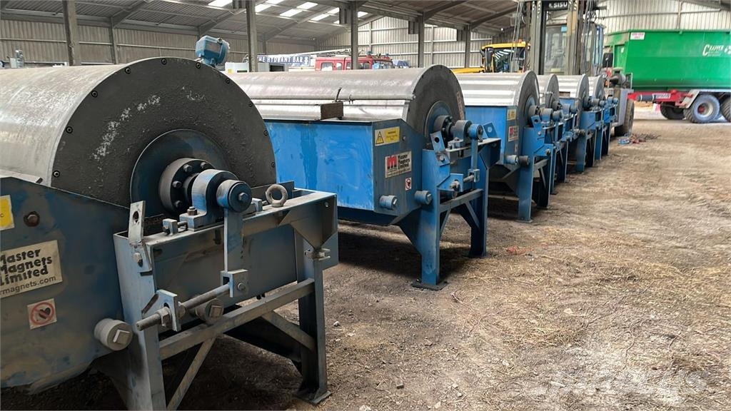 Master Magnets Con Current Wet Drum Magnetic Separator معدة فرز -> معدة فرز المخلفات