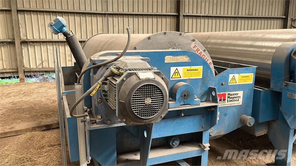 Master Magnets Con Current Wet Drum Magnetic Separator معدة فرز -> معدة فرز المخلفات