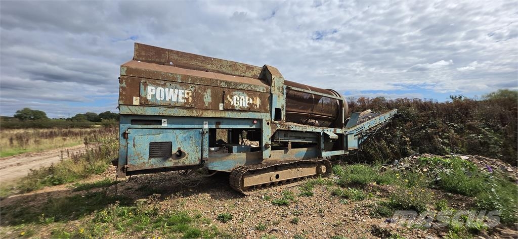 Powerscreen 511 Trommel Screener Varikliai ir pavaros