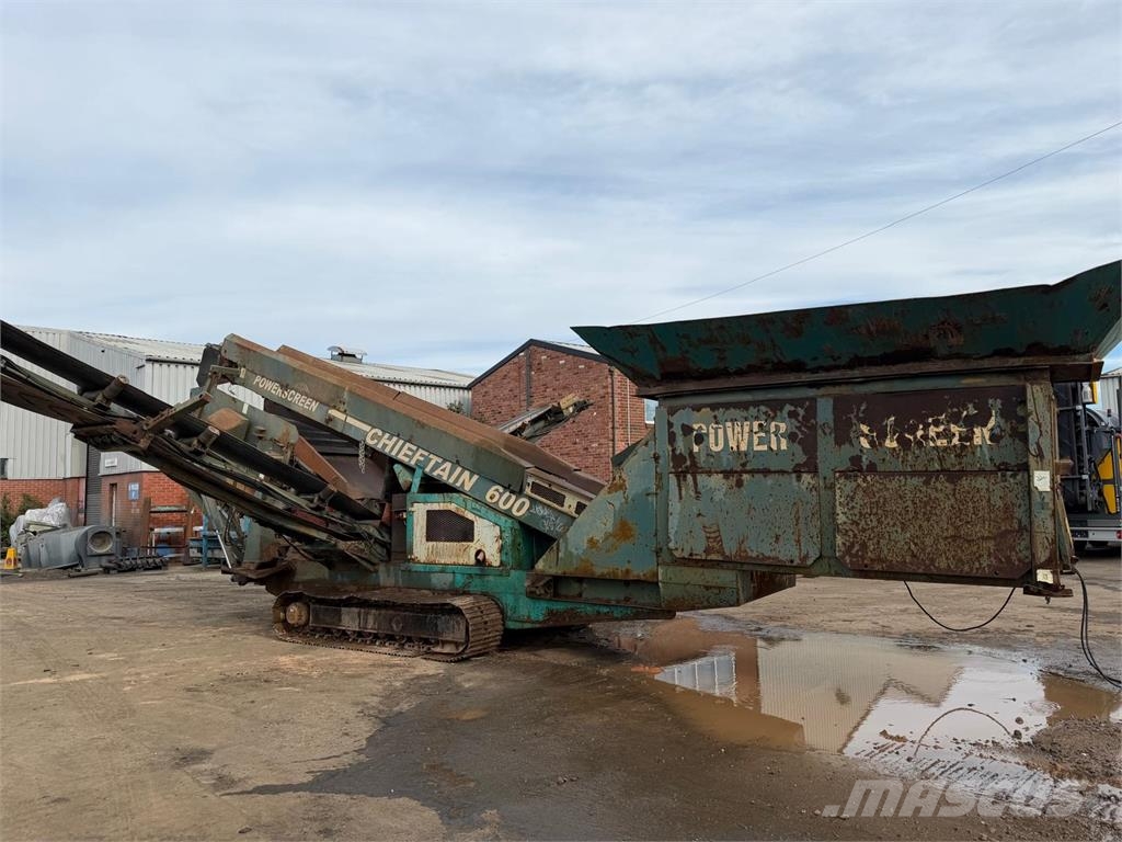 Powerscreen 600 3 way split Screener Scalping grids
