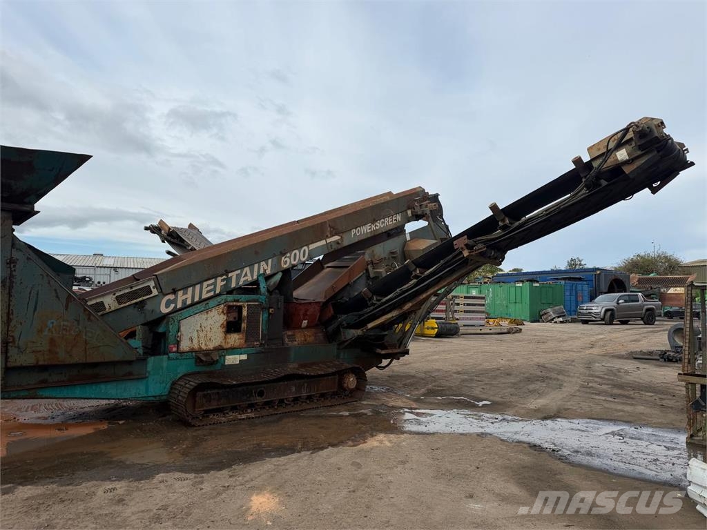 Powerscreen 600 3 way split Screener Scalping grids