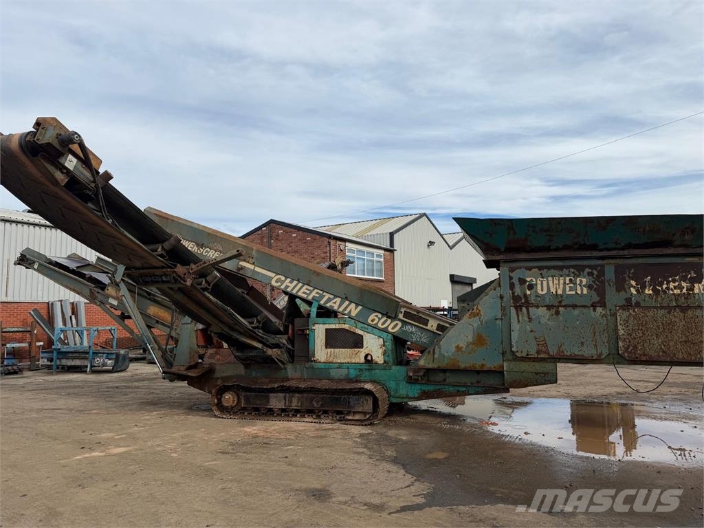 Powerscreen 600 3 way split Screener Scalping grids