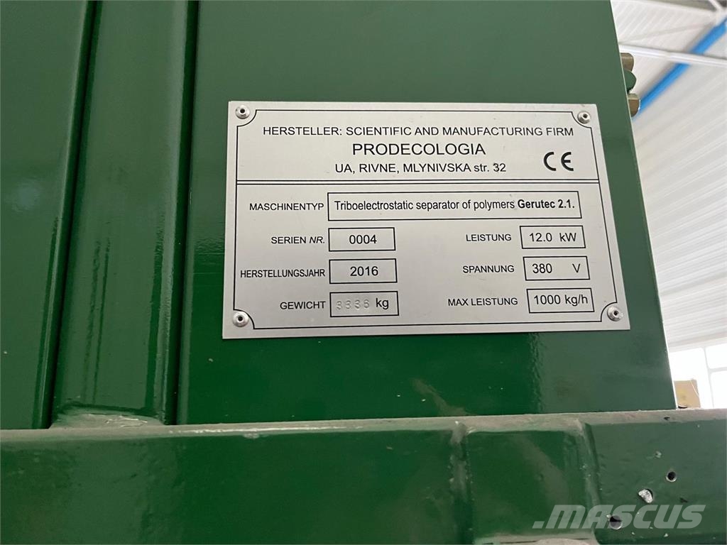 PREDECOLOGIA Cable & Electro Scrap Separators Oprema za sortiranje otpada