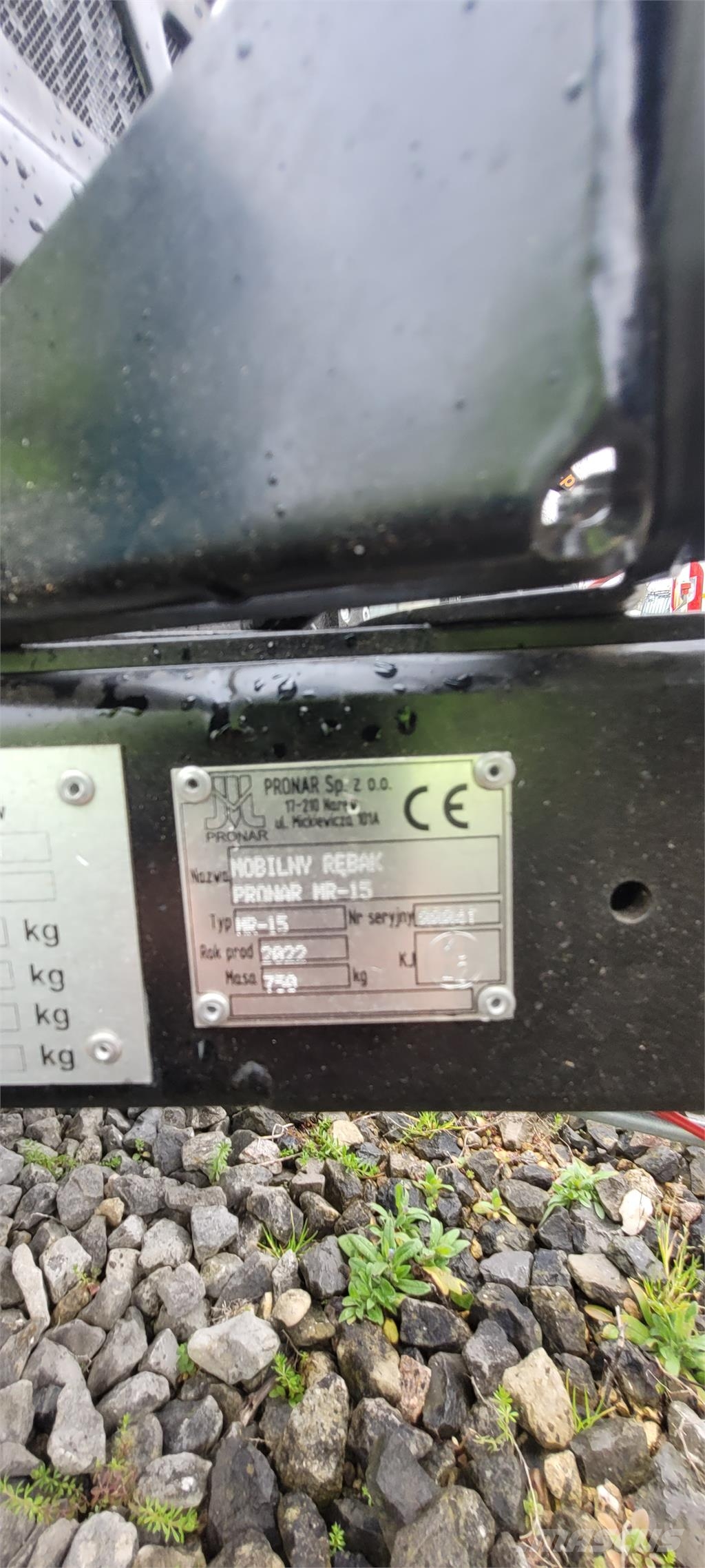 Pronar MR-15 Ağaç öğütücüler