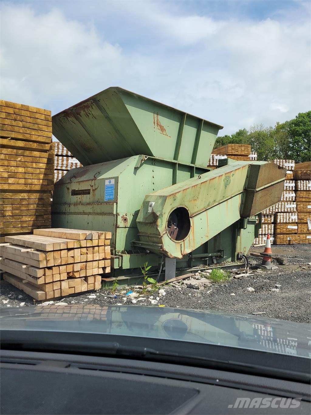 Rudnick & Enners GmbH Wood/plastic shredder Avfallsknusere