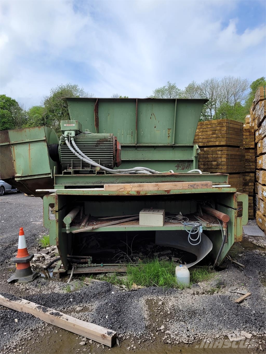 Rudnick & Enners GmbH Wood/plastic shredder Avfallsknusere