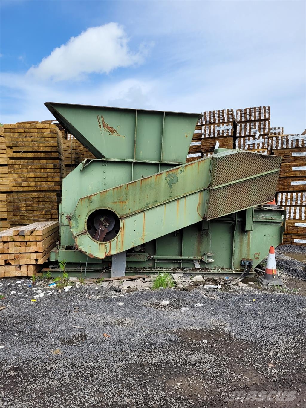 Rudnick & Enners GmbH Wood/plastic shredder Avfallsknusere