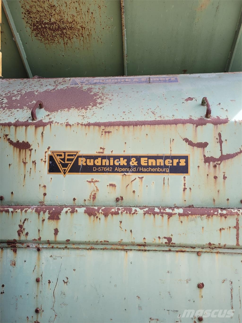 Rudnick & Enners GmbH Wood/plastic shredder Avfallsknusere
