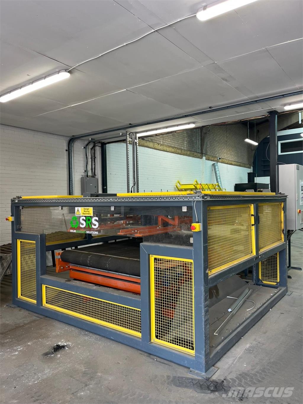 Solar Panel Recycling/Deframing Machine 石料回收设备
