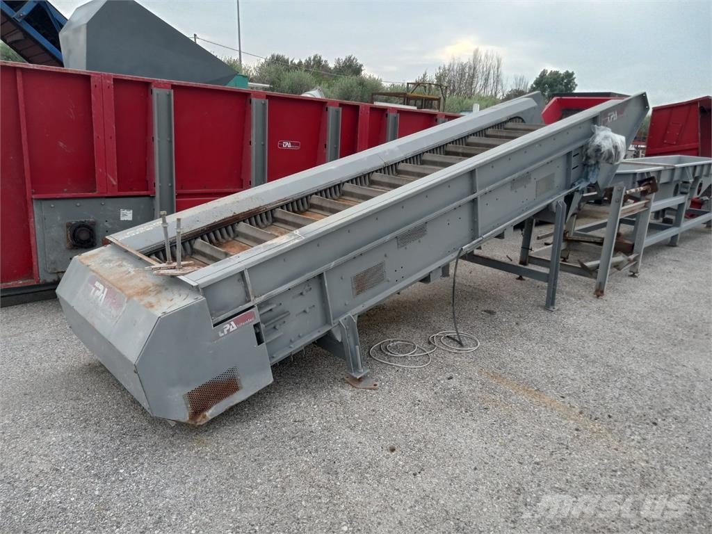 TPA Trituratori Plastics Shredder, Granulator & Convey Aggregate plants