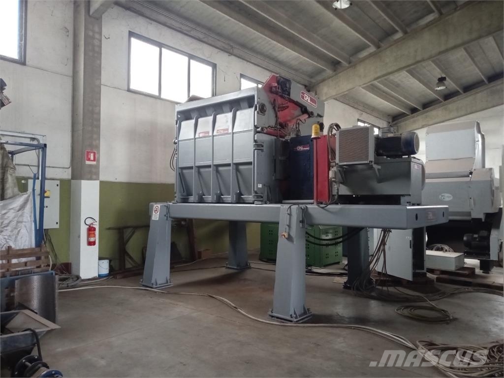 TPA Trituratori Plastics Shredder, Granulator & Convey Aggregate plants